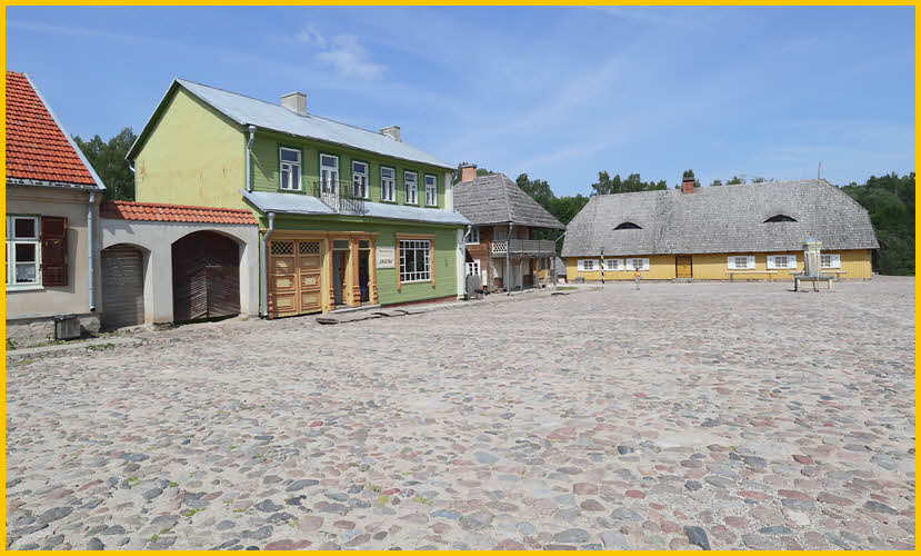 Small Town Market Square